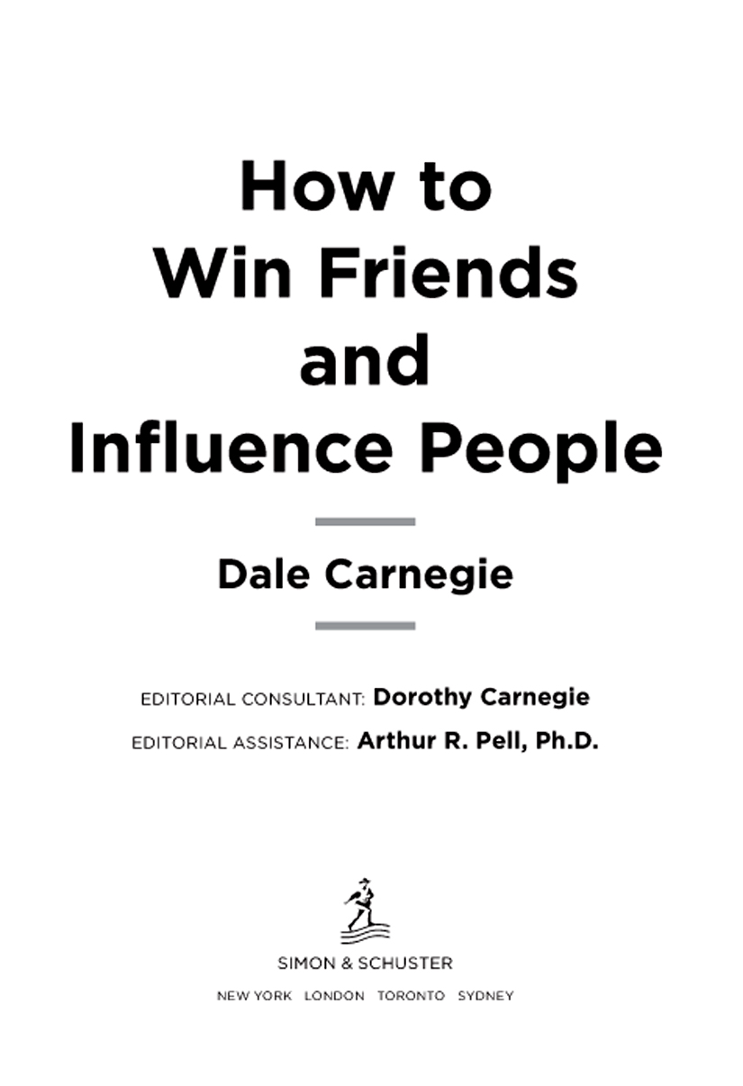 How to Win Friends and Influence People